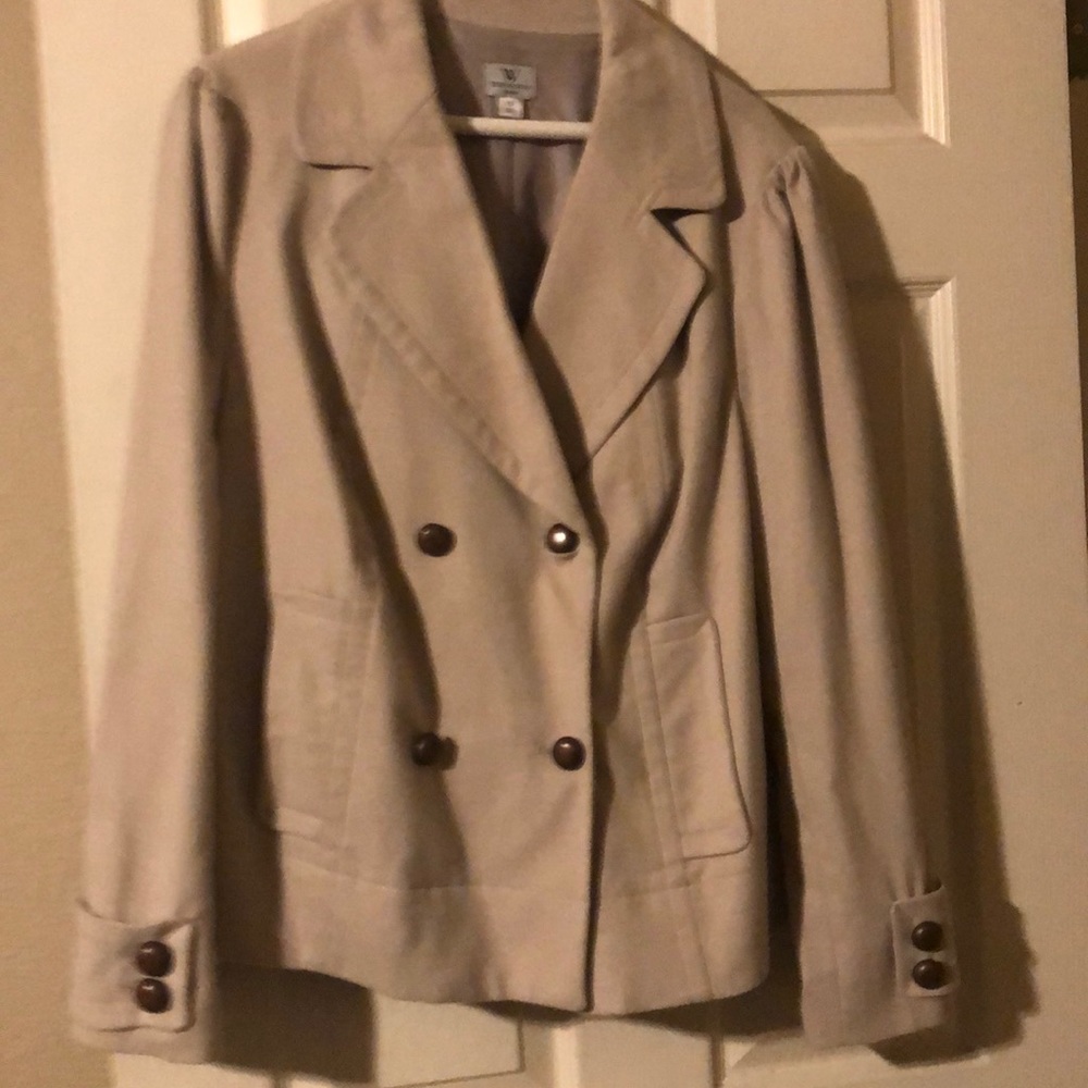 Tan wool jacket